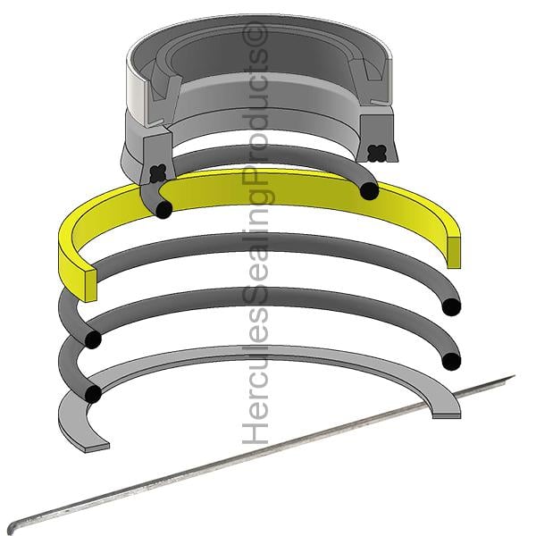 [6514736] Bobcat 6514736 Tilt Cylinder Seal Kit