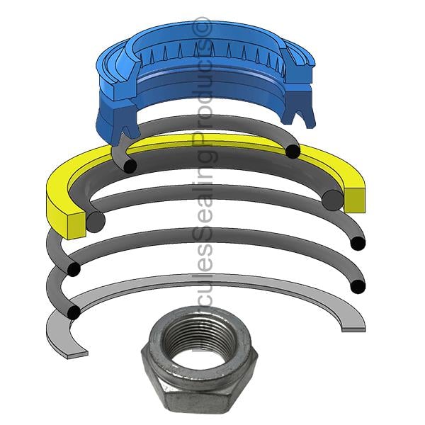 [7137786] Bobcat 7137786 Hydraulic Cylinder Seal Kit
