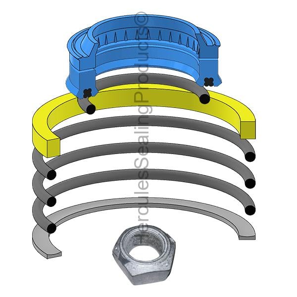[7138073] Bobcat 7138073 Hydraulic Cylinder Seal Kit