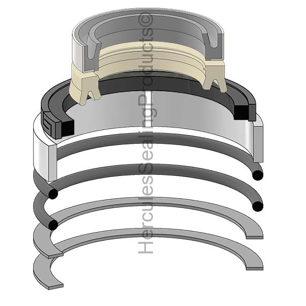 [128728A1] Case 128728A1 Tilt Cylinder Seal Kit