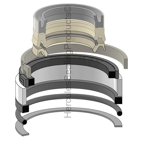 [198376A2] Case 198376A2 Hydraulic Cylinder Seal Kit
