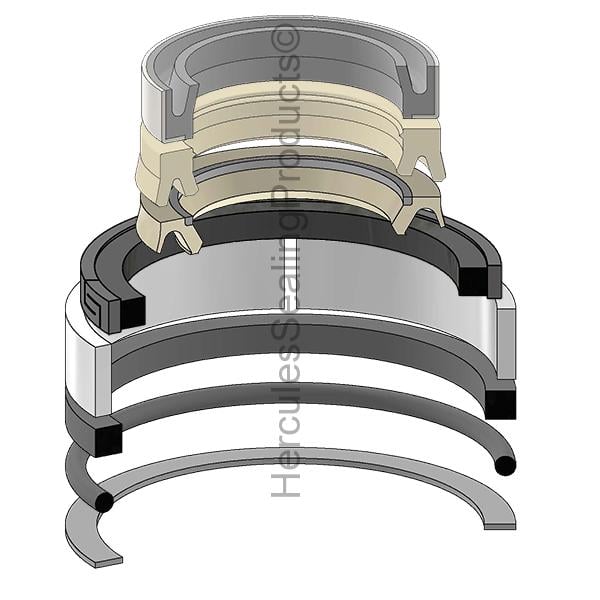 [252828A3] Case 252828A3 Tilt Cylinder Seal Kit