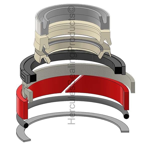 [275503A2] Case 275503A2 Tilt Cylinder Seal Kit