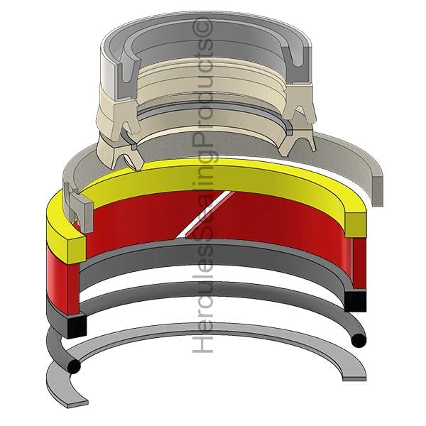 [305517A3] Case 305517A3 Lift Cylinder Seal Kit