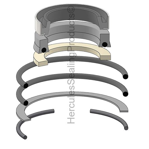 [272769] New Holland 272769 Tilt Cylinder Seal Kit