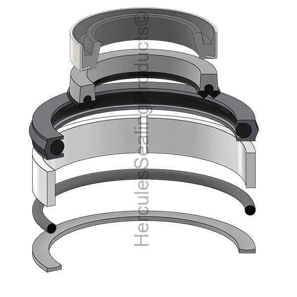 [86509056] New Holland 86509056 Tilt Cylinder Seal Kit