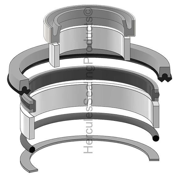 [86536101] New Holland 86536101 Lift Cylinder Seal Kit