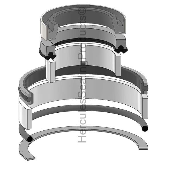 [86537054] New Holland 86537054 Tilt Cylinder Seal Kit