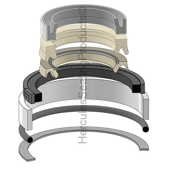 [87644128] New Holland 87644128 Lift Cylinder Seal Kit