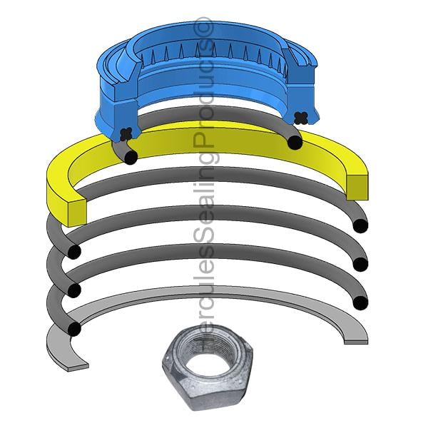 [6803329] Bobcat 6803329 Hydraulic Cylinder Seal Kit