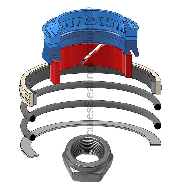 [7196902] Bobcat 7196902 Lift Cylinder Seal Kit