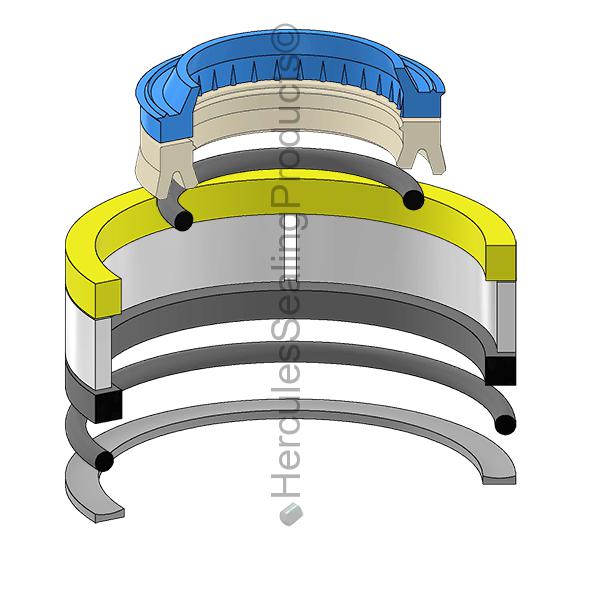 [131299] Gehl 131299 Hydraulic Cylinder Seal Kit