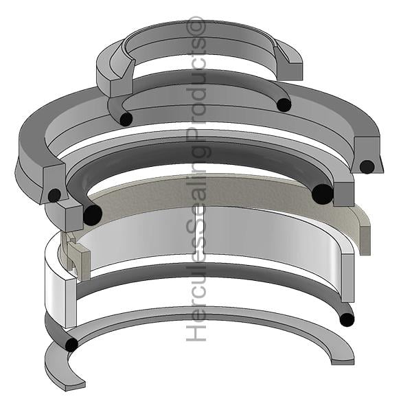 [190-32923] Gehl 190-32923 Hydraulic Cylinder Seal Kit