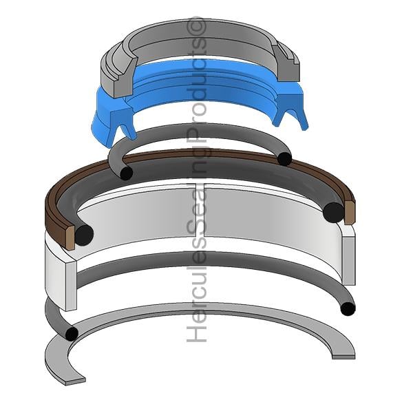 [V1411-73880] Kubota V1411-73880 Lift Cylinder Seal Kit